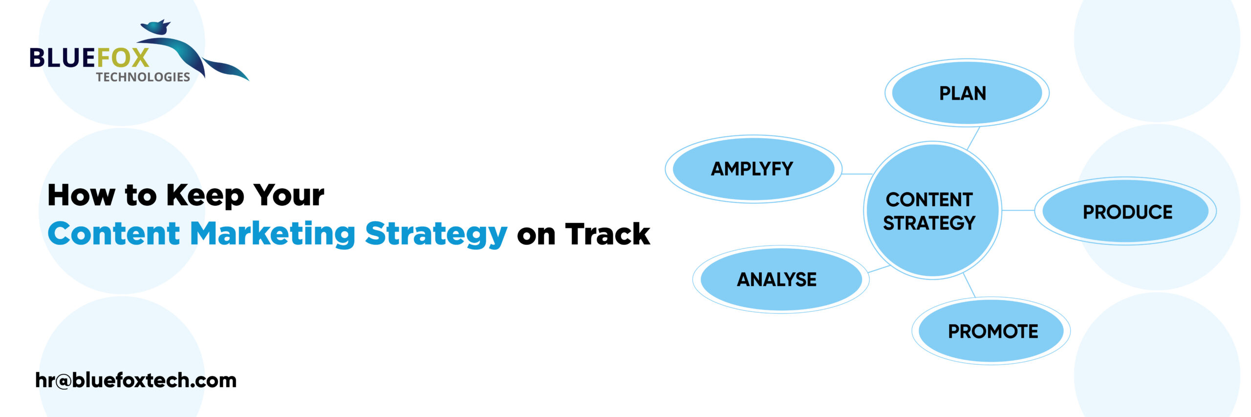 How to Keep Your Content Marketing Strategy on Track - Blufoxtech